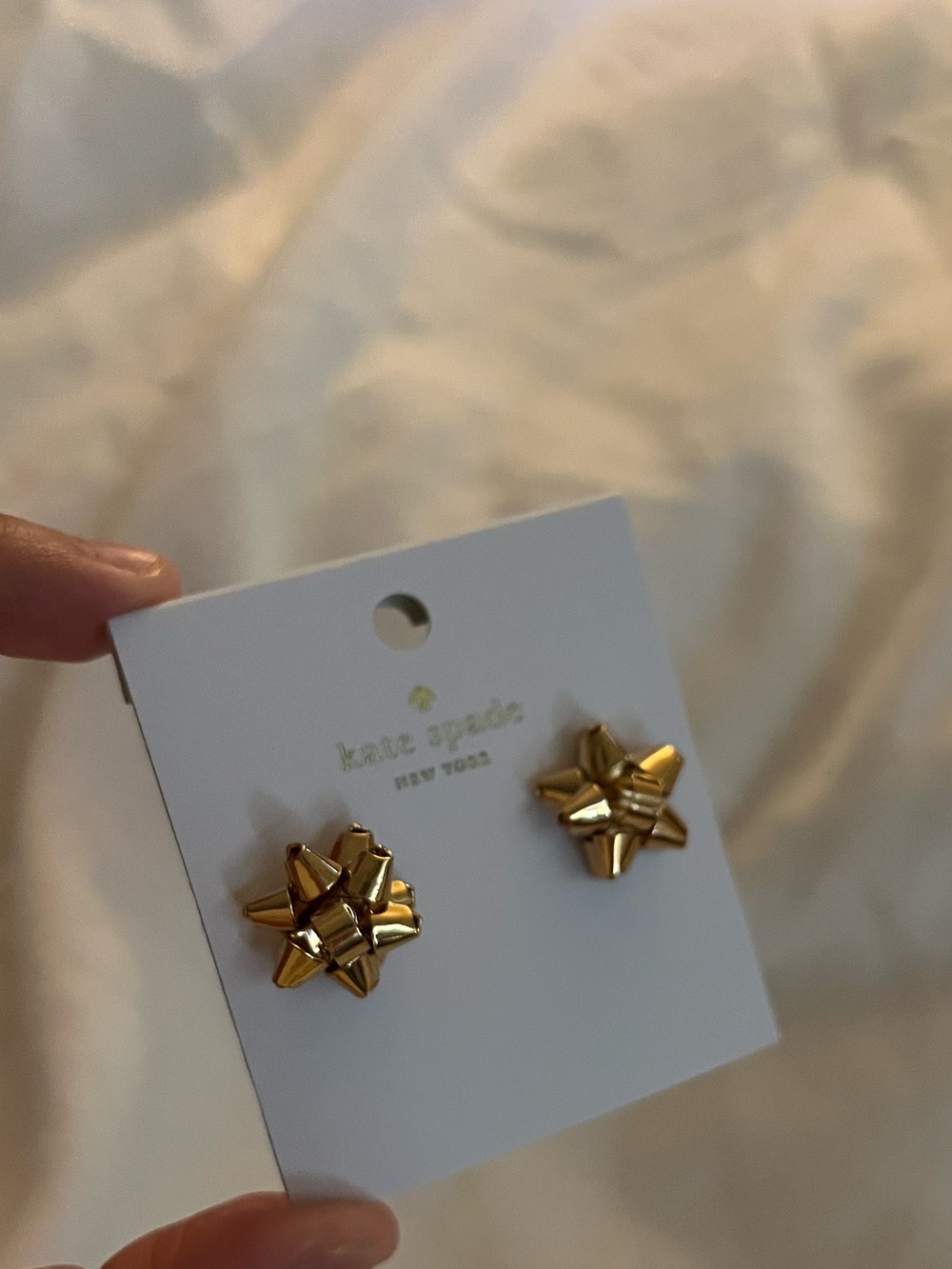 kate spade bow earrings